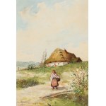 Julius Holzmuller (1876 - 1932), "Summer in the countryside".