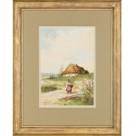 Julius Holzmuller (1876 - 1932), "Summer in the countryside".