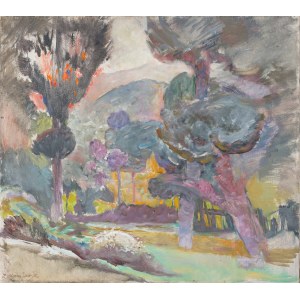 Zbigniew Kowalewski (1914 - 2000), Paysage de Rytro.