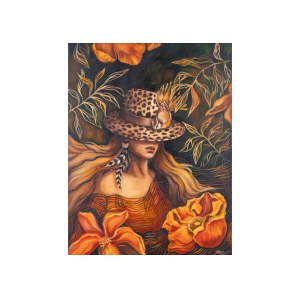 Oksana Malanij (b. 1980), Mystical Wanderer, 2024