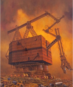 Andrzej Żurański (ur. 1954), Blaszana Godzilla, 2023
