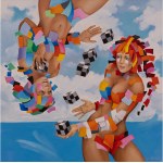 Andrejus Kovelinas (ur. 1958), Sky Jonglers, 2018