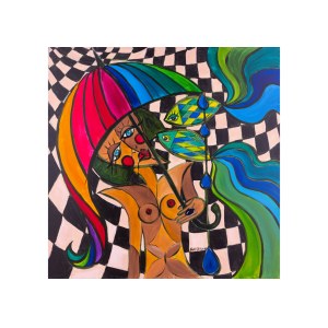 Natalia Jóźwiak (b. 1986), Magic Umbrella, 2020
