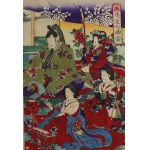 Toyohara Chikayoshi(active l.70-80.XIX century), Concert