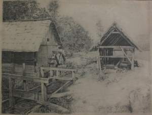 Wojciech Gerson, Młyn w Tyliczu, 1889