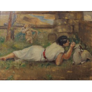 Jerzy Krawczyk, Scena z kozłem