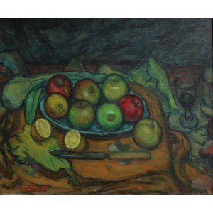 Sam Ostrowsky, Still Life with Apples