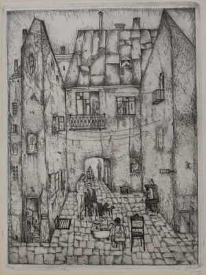 Leszek Rózga, Podwórko, 1962