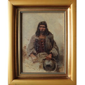 Tadeusz Rybkowski, Hucul from Kolomyia, 1880