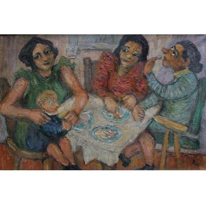 Wladyslaw Rz¹b, The afternoon tea