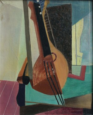 Henryk Strumiłło, Kompozycja z gitarą, 1961?