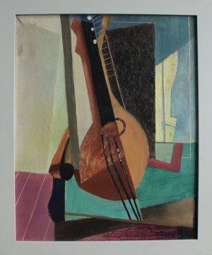 Henryk Strumiłło, Kompozycja z gitarą, 1961?