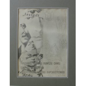Władysław Strzemiński, Fotokopia plakatu propagandowego(pocz.l.50.XX w.)
