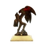 Souvenir from Zakopane "Highlander fighting with an eagle"(20th century).