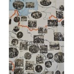 A PICTURAL MAP ILLUSTRATING THE HISTORY OF POLAND, Published by the Polish Painters’ Salon in Kraków