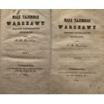 Rusiecki - Małe tajemnice Warszawy [t. I-II] [Warszawa 1844]