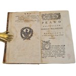 SKRZETUSKI, Wincenty — THE POLITICAL RIGHTS OF THE POLISH NATION, Volume II, Published [1784]