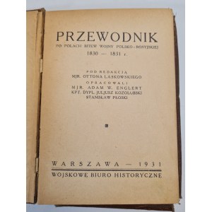 LASKOWSKI Otton – Sprievodca po bojiskách poľsko-ruskej vojny v rokoch 1830–1831