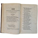 POEZYE KS. STANISŁAWA GROCHOWSKIEGO TOM 1 Wydanie Józefa Turowskiego Kraków 1859