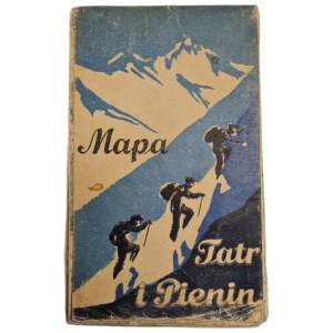 CARTE DES TATRAS ET DES PIENINES de 1957
