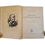 SIENKIEWICZ Karol – CESTOVNÝ DENNÍK Z ANGLICKA 1820–1821, vyd. 1953 [prvé vydanie, ILUSTRÁCIE]