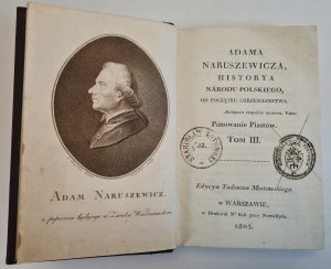 Naruszewicz Adam - Historya Narodu Polskiego Wydanie II [komplet, nieczęste] [Warszawa 1803-1824]
