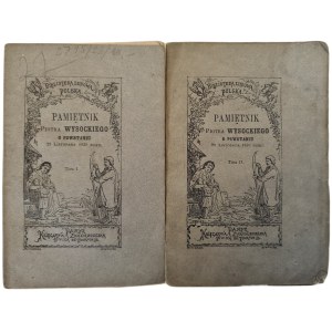 Piotr WYSOCKI - PIOTR WYSOCKI'S DIARY OF THE UPRISING OF NOVEMBER 22, 1830, vols. I–II