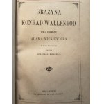 Adam Mickiewicz – Grażyna a Konrad Wallenrod [1890] [Ilustrace: J. Kossak]