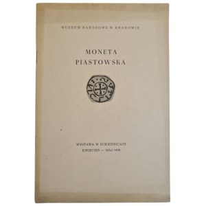 PIAST COIN, published in 1960 [ILLUSTRATIONS] NATIONAL MUSEUM IN KRAKOW