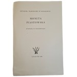 PIAST COIN, published in 1960 [ILLUSTRATIONS] NATIONAL MUSEUM IN KRAKOW