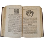[Poľský herbár] Kacper Niesiecki – Poľská koruna [1728 – 1743] [komplet, elegantná väzba]