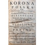 [Poľský herbár] Kacper Niesiecki – Poľská koruna [1728 – 1743] [komplet, elegantná väzba]