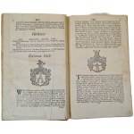 [Poľský herbár] Kacper Niesiecki – Poľská koruna [1728 – 1743] [komplet, elegantná väzba]
