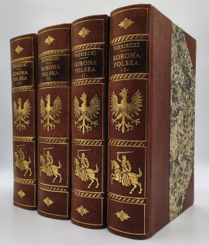 [Herbarz polski] Niesiecki Kacper - Korona Polska [1728 -1743] [komplet, elegancka oprawa]