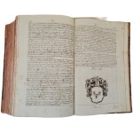 [Poľský herbár] Kacper Niesiecki – Poľská koruna [1728 – 1743] [komplet, elegantná väzba]
