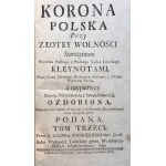 [Poľský herbár] Kacper Niesiecki – Poľská koruna [1728 – 1743] [komplet, elegantná väzba]