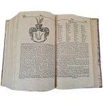 [Poľský herbár] Kacper Niesiecki – Poľská koruna [1728 – 1743] [komplet, elegantná väzba]