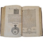 [Poľský herbár] Kacper Niesiecki – Poľská koruna [1728 – 1743] [komplet, elegantná väzba]