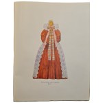 MATUSZKÓWNA, Stanisława - ORNAMENTS OF THE WOMEN'S TRADITIONAL COSTUME OF ŻYWIEC, published in 1931 [ILLUSTRATIONS]