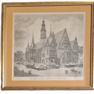Wrocław City Hall: an illustration from a German-language magazine