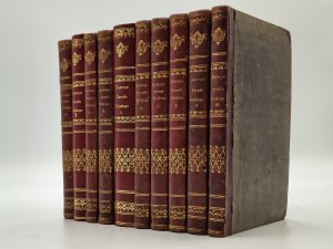 Naruszewicz Adam - Historya Narodu Polskiego [t. I-X, Lipsk 1836] [rozkładane mapy]