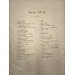 THE GREAT GEOGRAPHICAL ATLAS with an index of place names and explanatory text, Warsaw 1904. Large folio format!