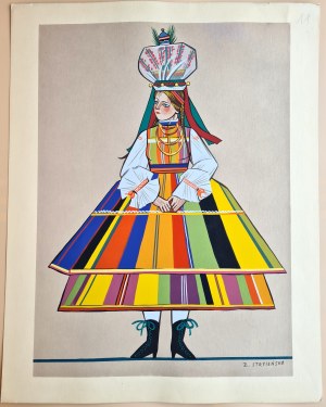 Stryjeńska Zofia (1891 Kraków - 1976 Genewa), Panna młoda z Łowickiego, 1939 r.