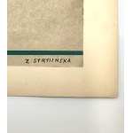 Zofia Stryjeńska (1891, Kraków – 1976, Geneva), Peasant from Wilanów near Warsaw, Plate VII from the portfolio Polish Peasants' Costumes, 1939