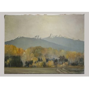 Włodarczyk W., „Las na Jura”, olej, 1992