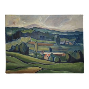 Rudolf Kobiela, “Landscape (Autumn),” 1981