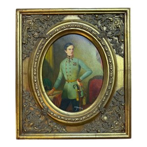 Friedrich Krepp (przyp.), Portret cesarza Franciszka Józefa I, według obrazu z 1851