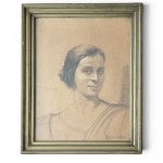 Korzeniewski, Portraits of a Married Couple, pastel, first half of the 20th century