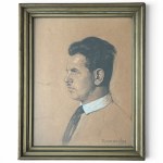 Korzeniewski, Portraits of a Married Couple, pastel, first half of the 20th century