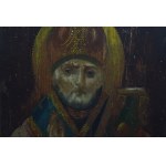 Saint Nicholas the Wonderworker, icon on wood, 19th/20th century